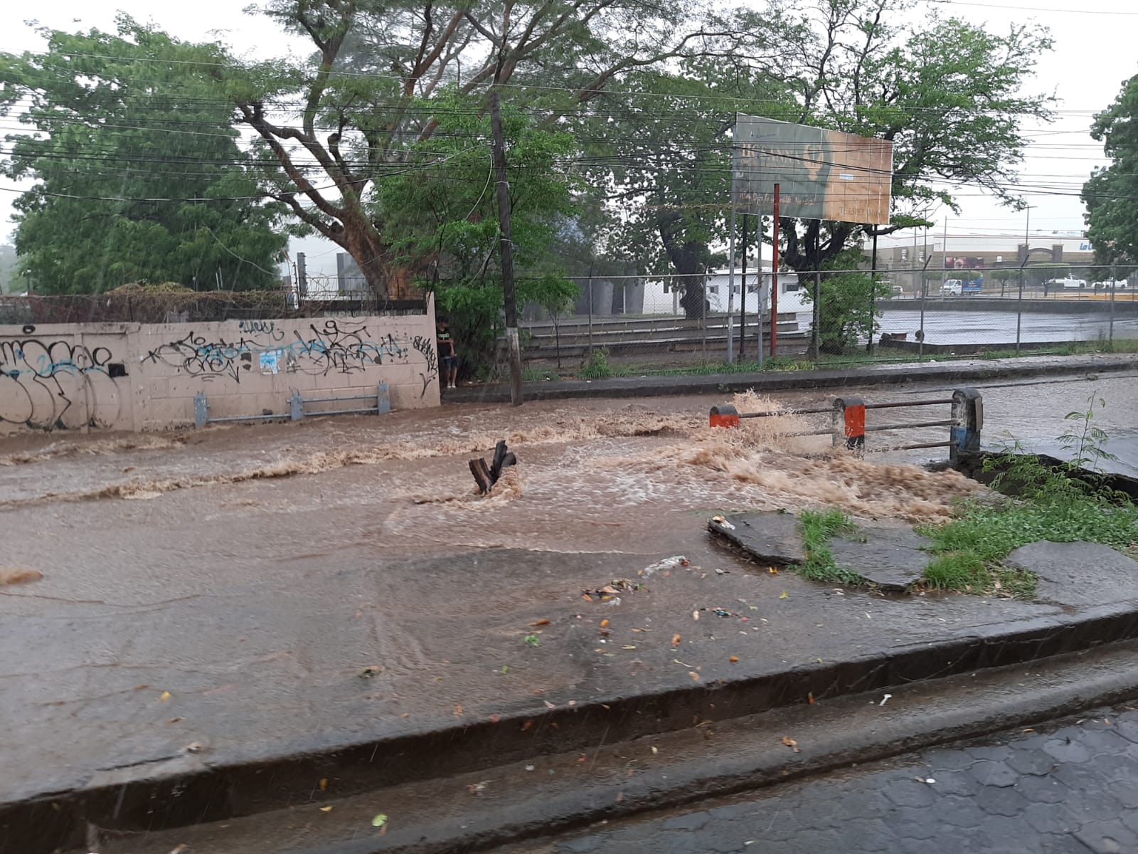 8 Barrios afectados y 25 viviendas anegadas dejan las primeras lluvias en la Capital