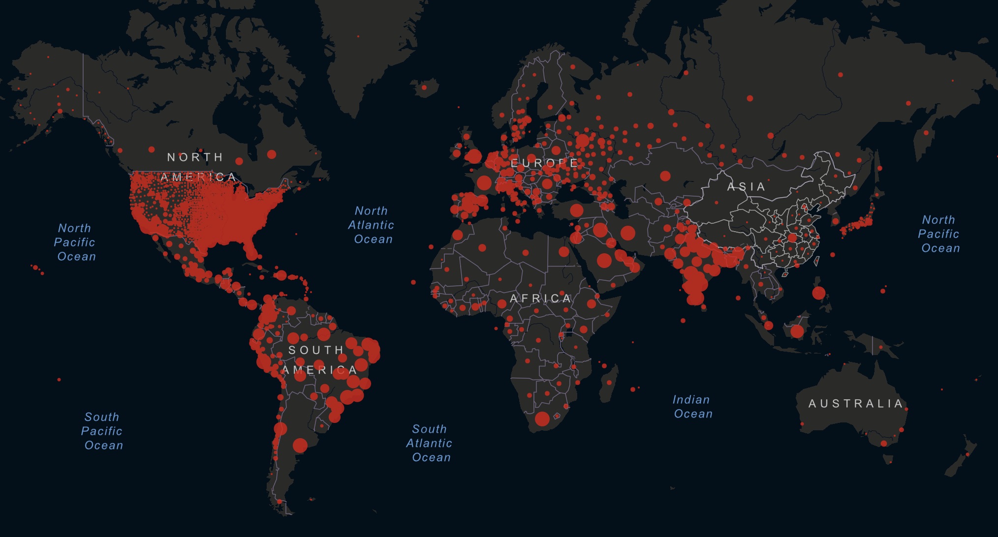 No hay que bajar la guardia, la pandemia del Covid-19 aún continúa en el mundo