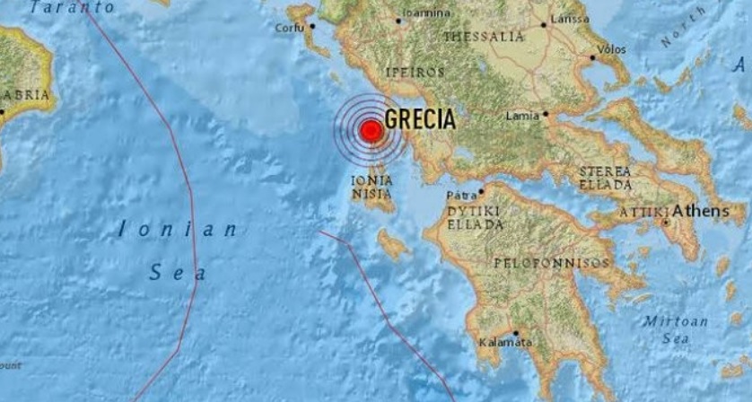 Sismo de 5.2 grados sacudió Grecia