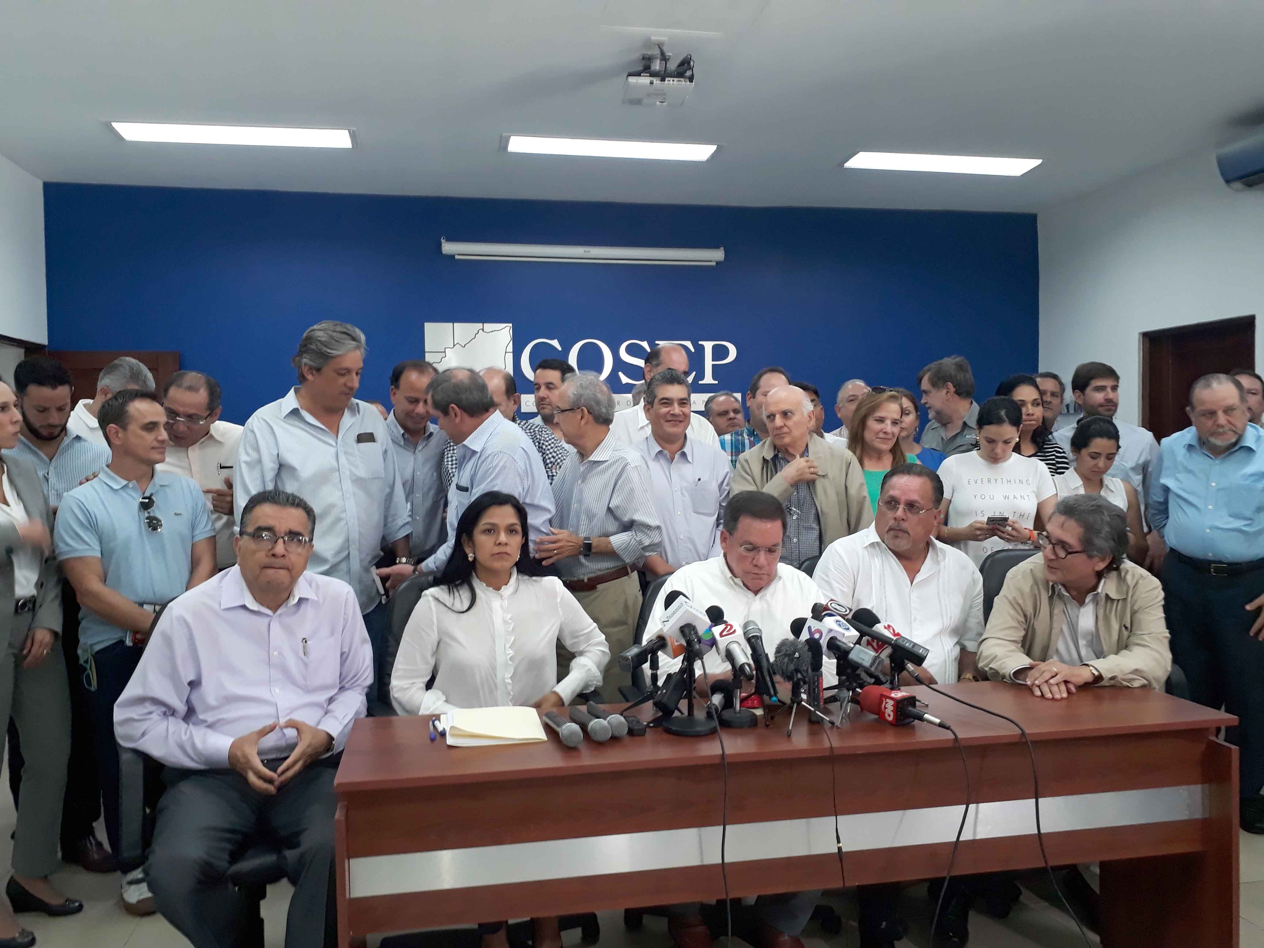 Cosep: "Reforma de ley 698 coloca una vez más en manos del gobierno al empresariado"