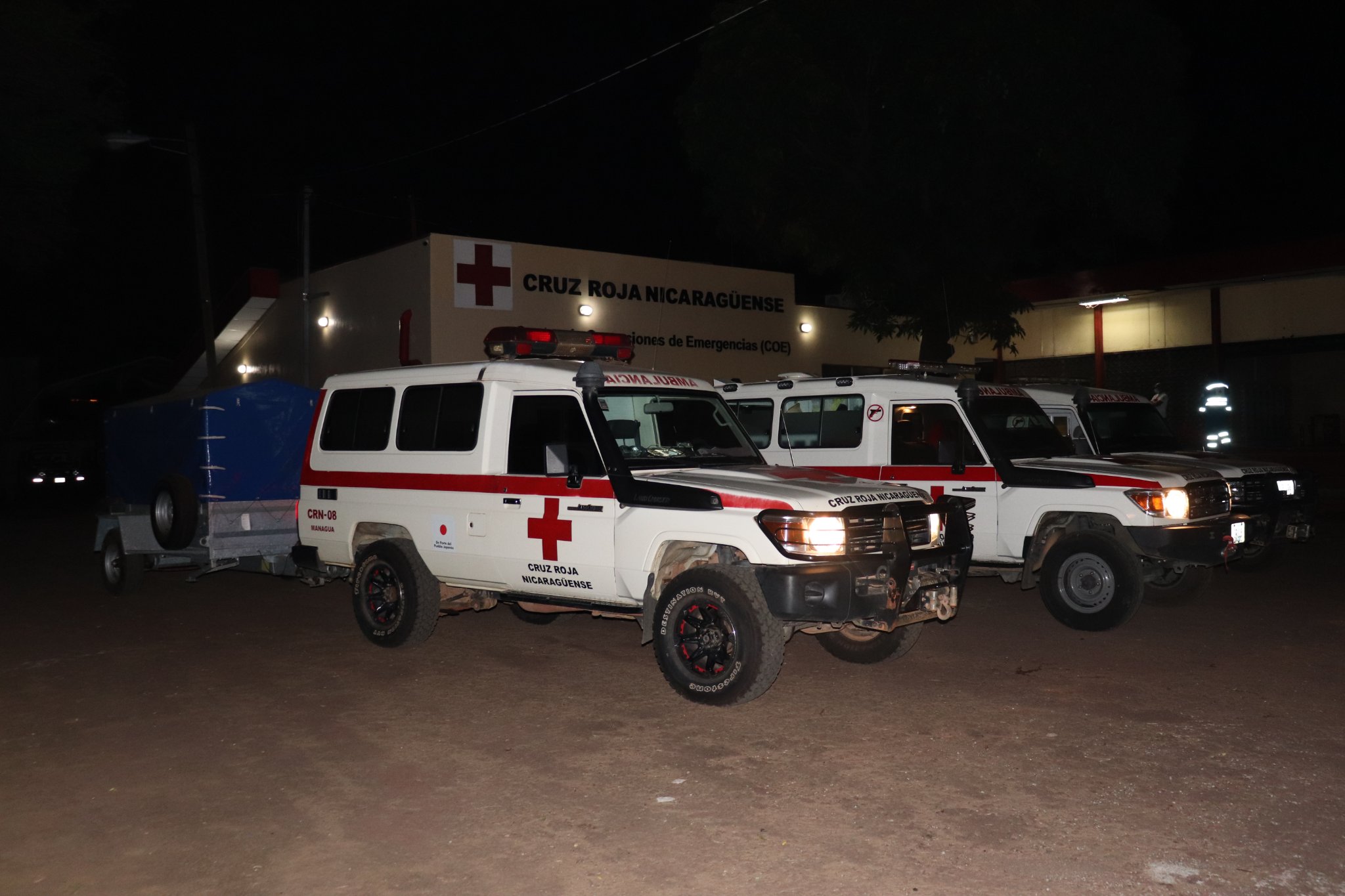Cruz Roja nicaragüense envía equipos al Caribe como medida de preparación ante fenómeno natural