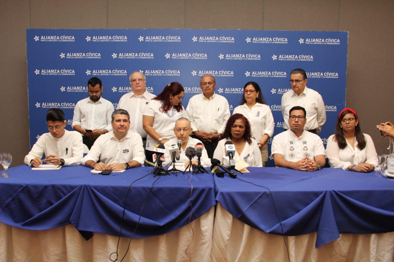 Alianza Civica Nombra a sus representates en la Coalicion Nacional