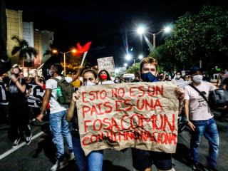 Gobierno Colombiano pide perdón por brutalidad policial