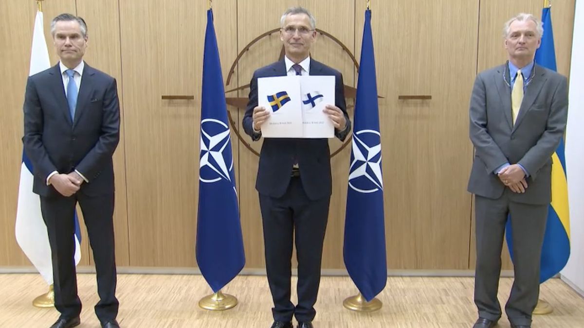 Suecia y Finlandia entregan formalmente su solicitud de ingreso a la OTAN