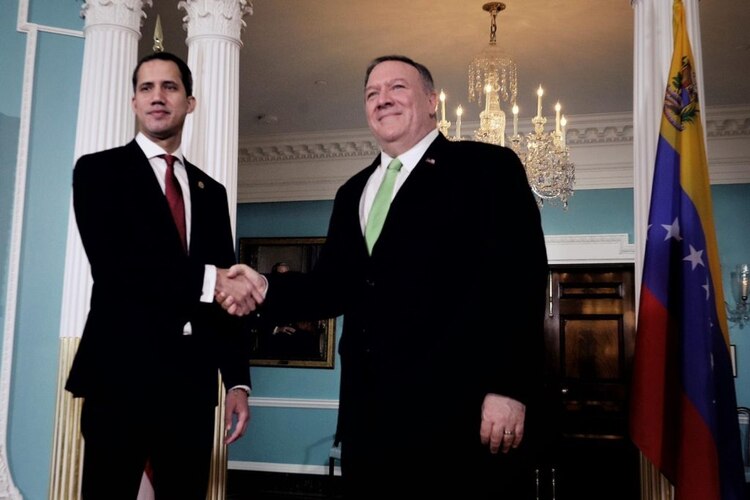 Juan Guaidó se reunió con Nancy Pelosi y Mike Pompeo