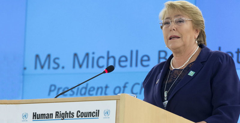 Bachelet: "violaciones de derechos humanos no han cesado en Nicaragua"