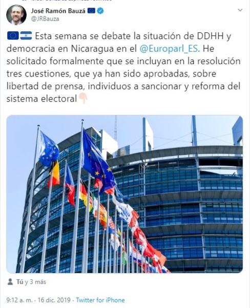 Bauzá: “ libertad de prensa, individuos a sancionar y reforma del sistema electoral”