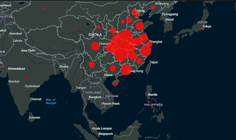 242 muertes en un solo día, en región china donde comenzó nuevo Coronavirus