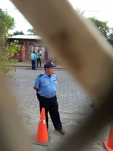 Asedio en la casa de excarcelado político Eynar Baltodano