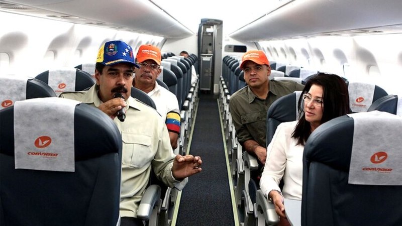 E.E.U.U sanciona aerolínea de Nicolás Maduro