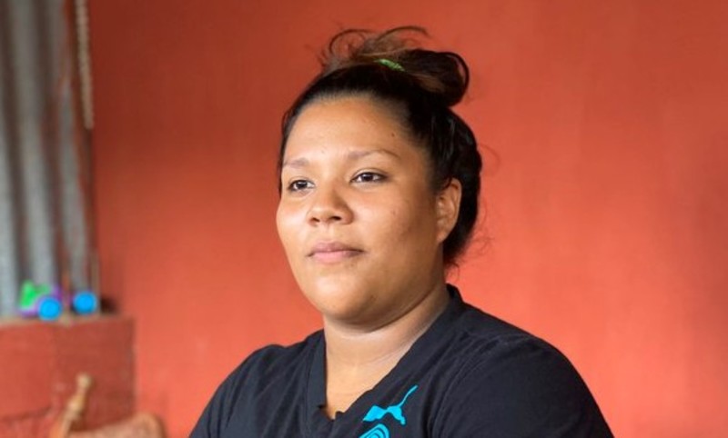 Katherine Martinez es una de las ciudadanas opositoras excarcelada